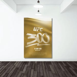 UFC 300 Alex Pereira vs Jamahal Hill Light Heavyweight Championship Title Gaethje Holloway Oliveira Fight Poster Ultimate Fighting Greatest