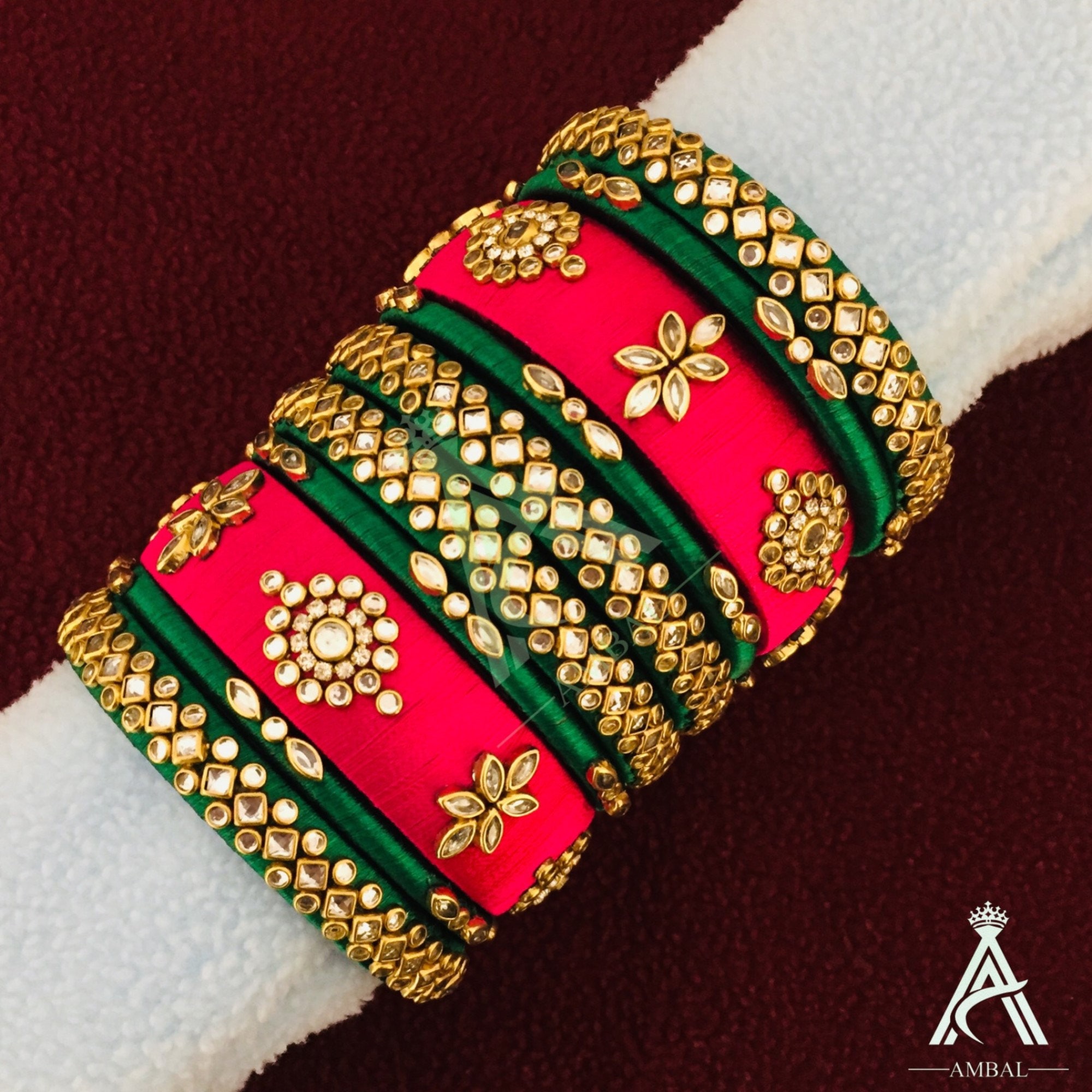 Silk Thread Kada Etsy