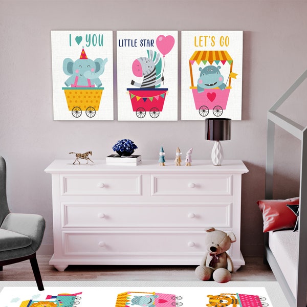 Playroom Kid Wall Art Etsy