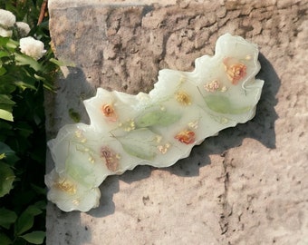 SchmuckSchale (vassoio decorativo) aus Epoxidharz-Resinart-Resin