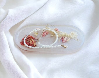 SchmuckSchale (vassoio decorativo) aus Epoxidharz-Resinart-Resin