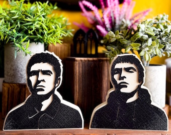 Oasis - Gallagher Brothers Double Display Model *Free UK Postage*