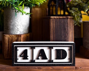 4AD - Record Label Display Model *Free UK Postage*