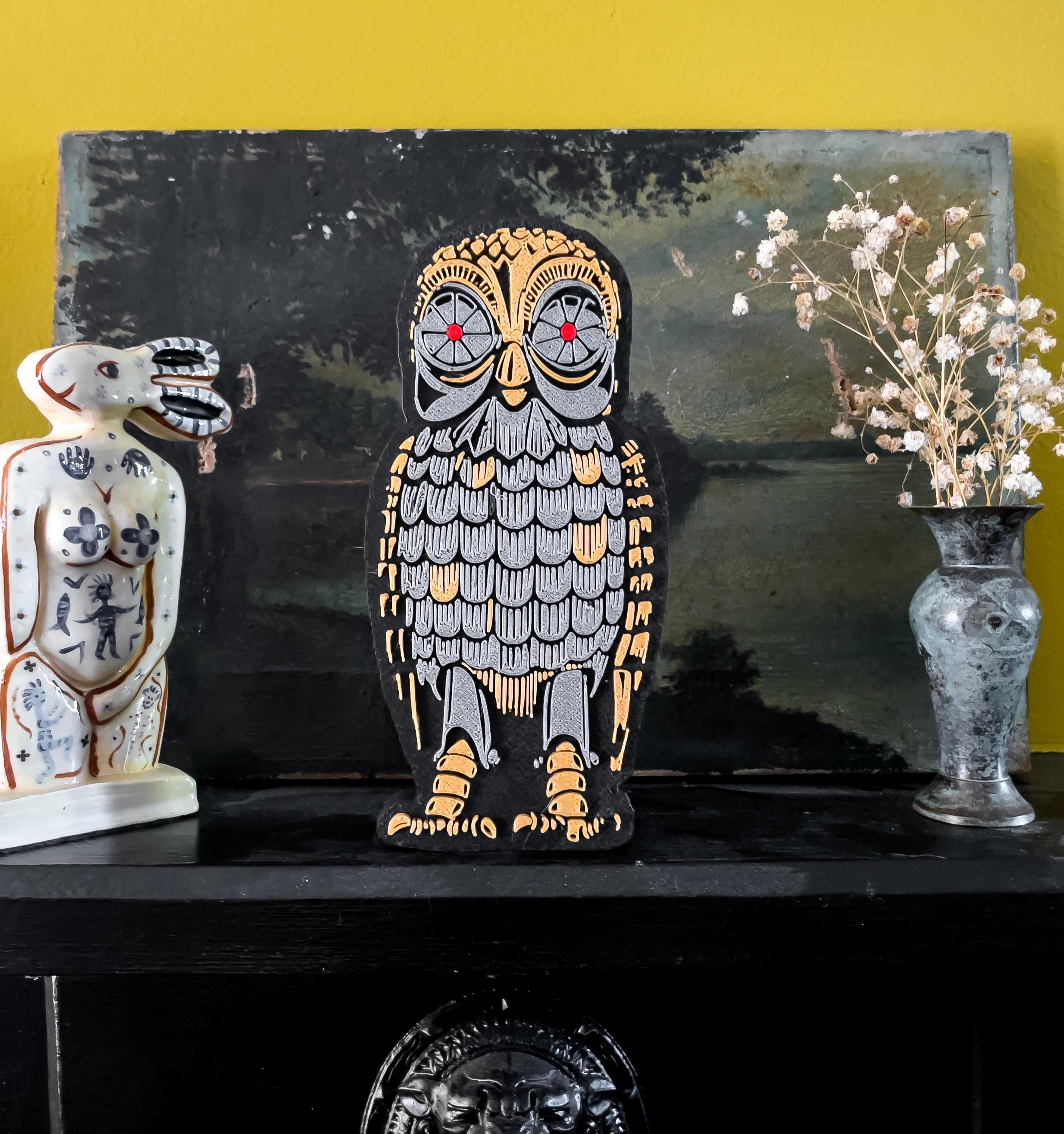 Bubo the Owl - Clash of the Titans (1981) 3D Printed Display - Etsy