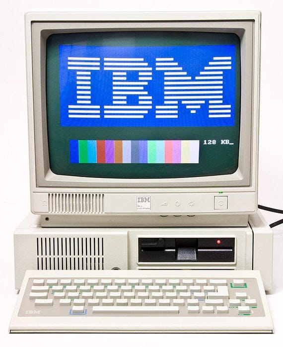 IBM - Computer Logo - Etsy