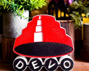 Devo - Music Logo Display Model *Free UK Postage*