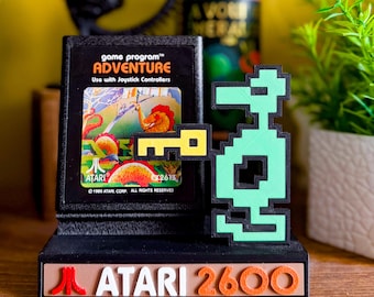 Atari Adventure Cartridge Stand - Atari 2600 Display Model *Free UK Postage*