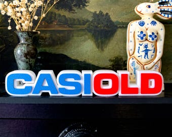 Casio Watches - "Old" Variant 3D Printed Display