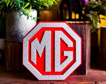 MG - Classic Car Logo Display Model *Free UK Postage*