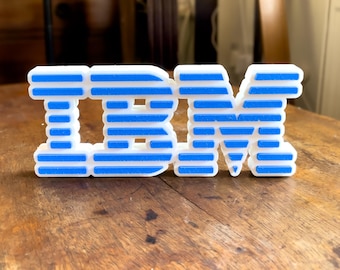 IBM - Computer Logo - Etsy