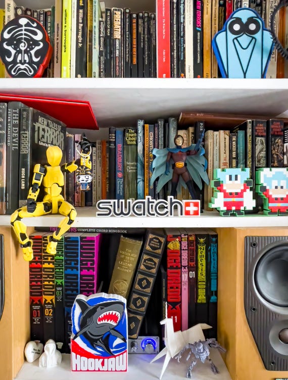 Swatch Watches - Logo 3D Printed Display - Etsy