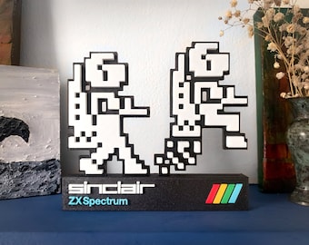 Sinclair ZX Spectrum - Lunar Jetman Display Model