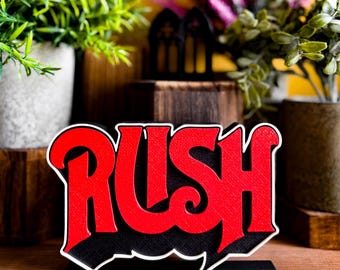 Rush - Logo Music Display Model *Free UK Postage*