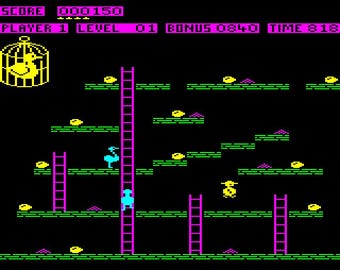 egg 6/15 ① Chuckie Egg (ZX Spectrum) Levels 1-16 - YouTube