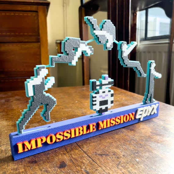 Commodore 64 - Impossible Mission - Etsy