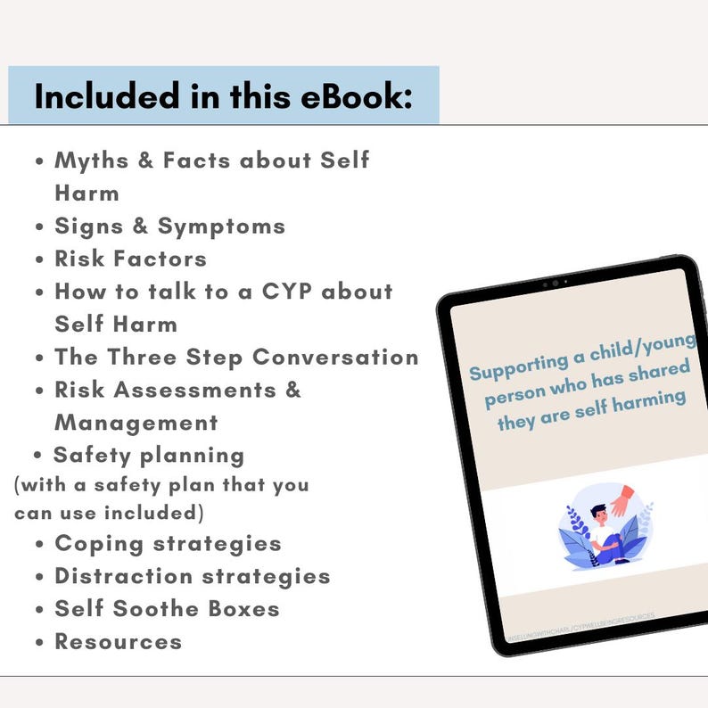 Supporting Children & Young People With Self Harm - Detailed Ebook ...