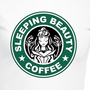 Sleeping Beauty Coffee Digital Cut Files | Cricut | Silhouette Cameo | Svg | Digital Files | PDF | Eps | DXF | PNG | Princess Aurora