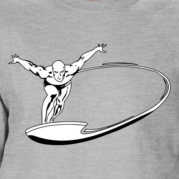 Silver Surfer Digital Cut Files | Cricut | Silhouette Cameo | Svg Cut Files | Digital Files | PDF | Eps | DXF | PNG | Silver Surfer