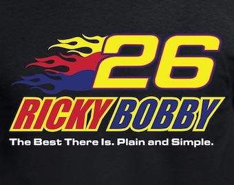 Archivos de corte digital de Ricky Bobby / Cricut / Silhouette Cameo / Archivos de corte SVG / PDF / Eps / DXF / PNG / Talladega Nights