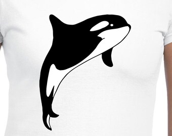Orca Whale Digital Cut Files | Cricut | Silhouette Cameo | Svg Cut Files | Digital Files | PDF | Eps | DXF | PNG | Sea World