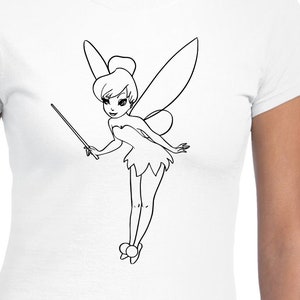 Tinker Bell Digital Cut Files | Cricut | Silhouette Cameo | Svg Cut Files | Digital Files | PDF | Eps | DXF | PNG | Peter Pan