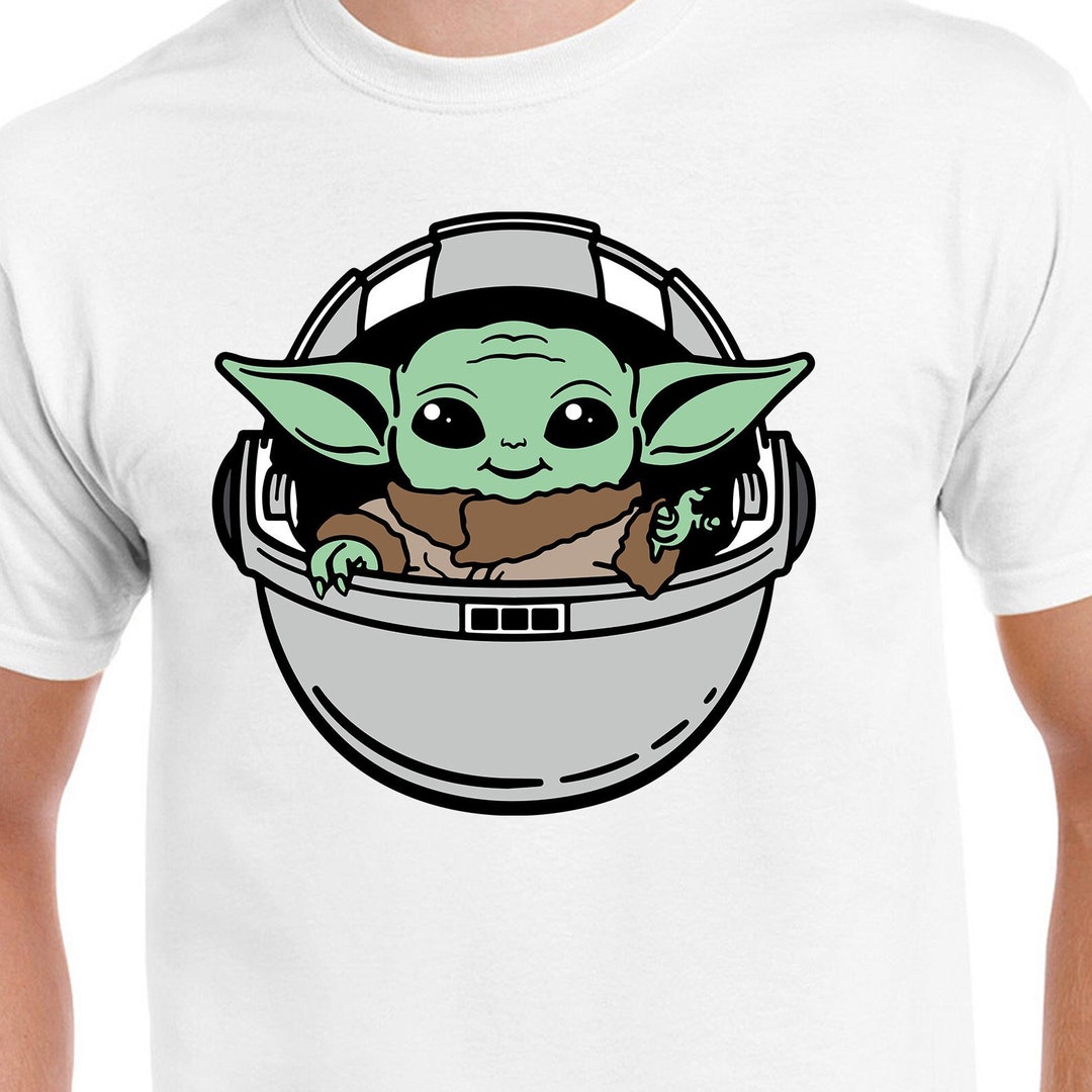 Baby Yoda Digital Cut Files Cricut Silhouette Cameo Svg Cut Files Digital Files PDF Eps Dxf Png