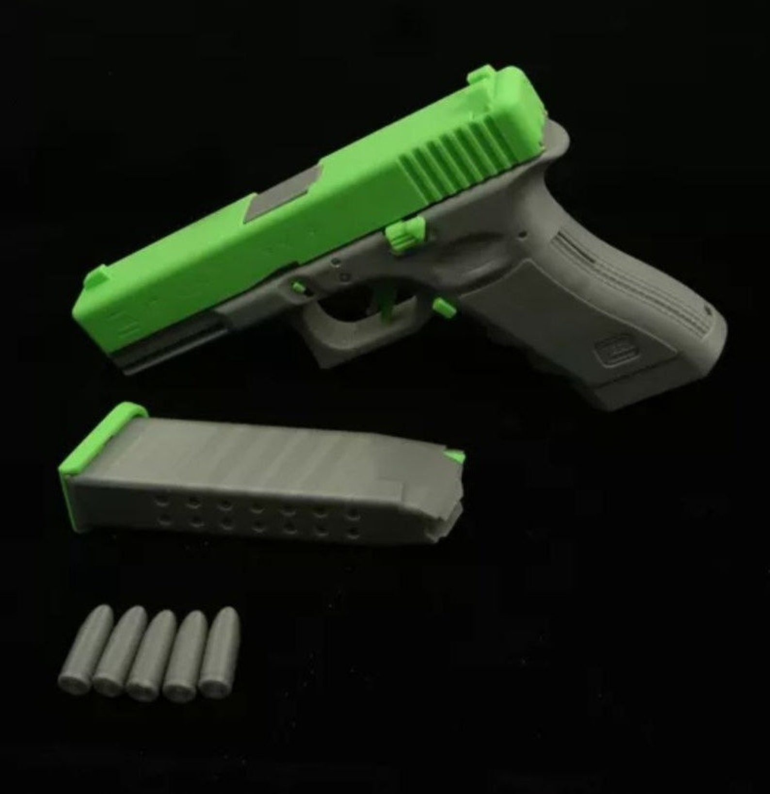 Buy Guns Pistol Glock STL File 3D Digital Printing STL File for Online