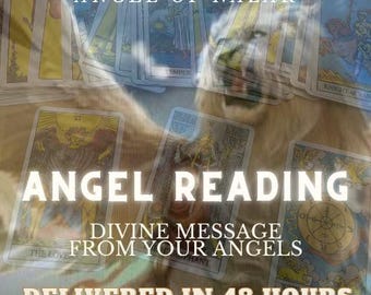 Lectura de ángeles canalizados: guía intuitiva del tarot