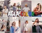 20 Lightroom Presets Agfa Color part 2, Kodak Presets, Grain Presets, Vintage Preset, Retro Preset, Analog Presets, Film Preset