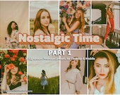 20 Lightroom Presets Nostalgic Time part 1, Kodak Presets, Grain Presets, Vintage Presets, Retro Presets, Analog Presets, Fuji