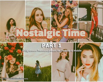 20 ajustes preestablecidos de Lightroom para la nostalgia: filtros Kodak vintage (escritorio y móvil) parte 1