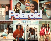 20 Lightroom Presets Polaroid part 2, Kodak Presets, Polaroid Presets, Vintage Presets, Retro Presets, Analog Preset, Fuji