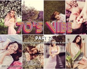 20 Lightroom Presets 70s Vibe part 2, Kodak Presets, Grain Presets, Vintage Presets, Retro Presets, Analog Presets, Film Preset