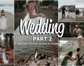 20 Lightroom Presets Wedding part 2, Wedding Presets, Portrait Preset, Bridal Presets, Moody Presets, Bright Presets, Aesthetic Preset
