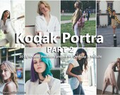 20 Lightroom Presets Kodak Portra part 2, Kodak Presets, Grain Presets, Vintage Presets, Retro Presets, Analog Presets, Fuji
