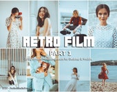 20 Lightroom Presets Retro Film part 1, Kodak Presets, Grain Presets, Vintage Presets, Retro Presets, Analog Preset, 90s preset