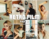 20 Lightroom Presets Retro Film part 2, Kodak Presets, Grain Presets, Vintage Presets, Retro Presets, Analog Preset, 90s preset