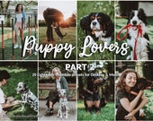 20 Lightroom Presets Puppy Lovers part 2, Animal preset, Dog presets, Puppy, Pet, Cat, Doggy, Dogo, Outdoor preset, Desktop And Mobile,