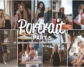 20 Lightroom Presets Portrait part 5, Presets Portrait, Bright Face, Desktop Presets, Bright Presets, Instant Download,