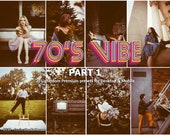 20 Lightroom Presets 70s Vibe part 1, Kodak Presets, Grain Presets, Vintage Presets, Retro Presets, Analog Presets, Film Preset