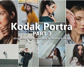 20 Lightroom Presets Kodak Portra part 3, Kodak Presets, Grain Presets, Vintage Presets, Retro Presets, Analog Presets, Fuji