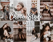 20 Lightroom Presets Choco Style part 1, Aesthetic Preset, Coffee Presets, Blogger Presets, Lifestyle Presets, Brown Presets, Skin Preset