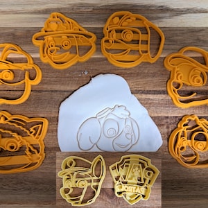 Large 3.5&quot; Paw Patrol Face Cookie Cookie Cutters - Theme Birthday Party Gift Character