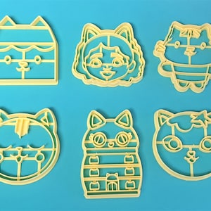 Large 3.5&quot; Gabby&#39;s Dollhouse Cookie Cookie Cutters - Theme Birthday Party Gift Character