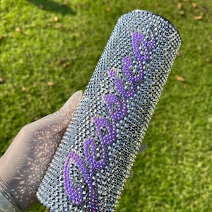 Full Bling Name Tumbler