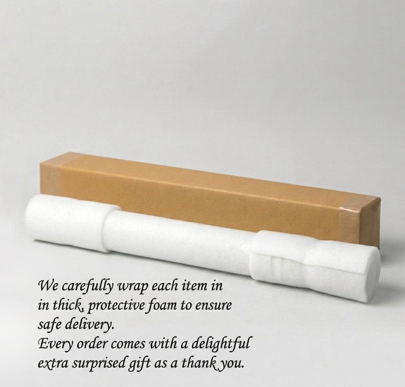 Premium secure packaging with a gift box, perfect for retirement or anniversary presents.