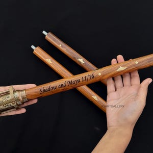 Personalized Engravable Cane, Custom Engraved Gift for Couples, Father, GrandFather, Retirement Gift, Anniversary Gift, Christmas Gift