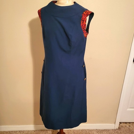 Kay Windsor vintage 60's boat neckline dress - image 1