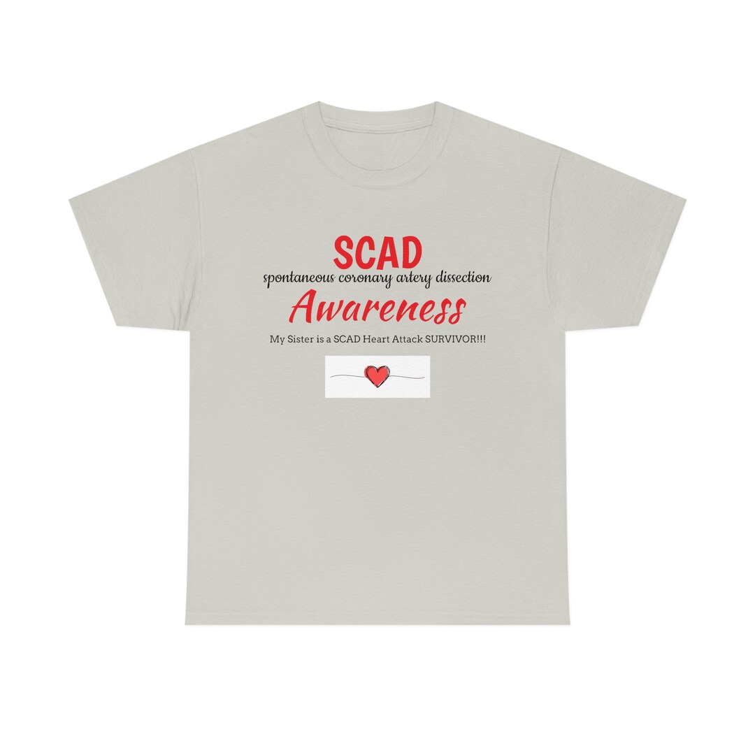 Sister SCAD Awareness Heavy Cotton Tee Etsy