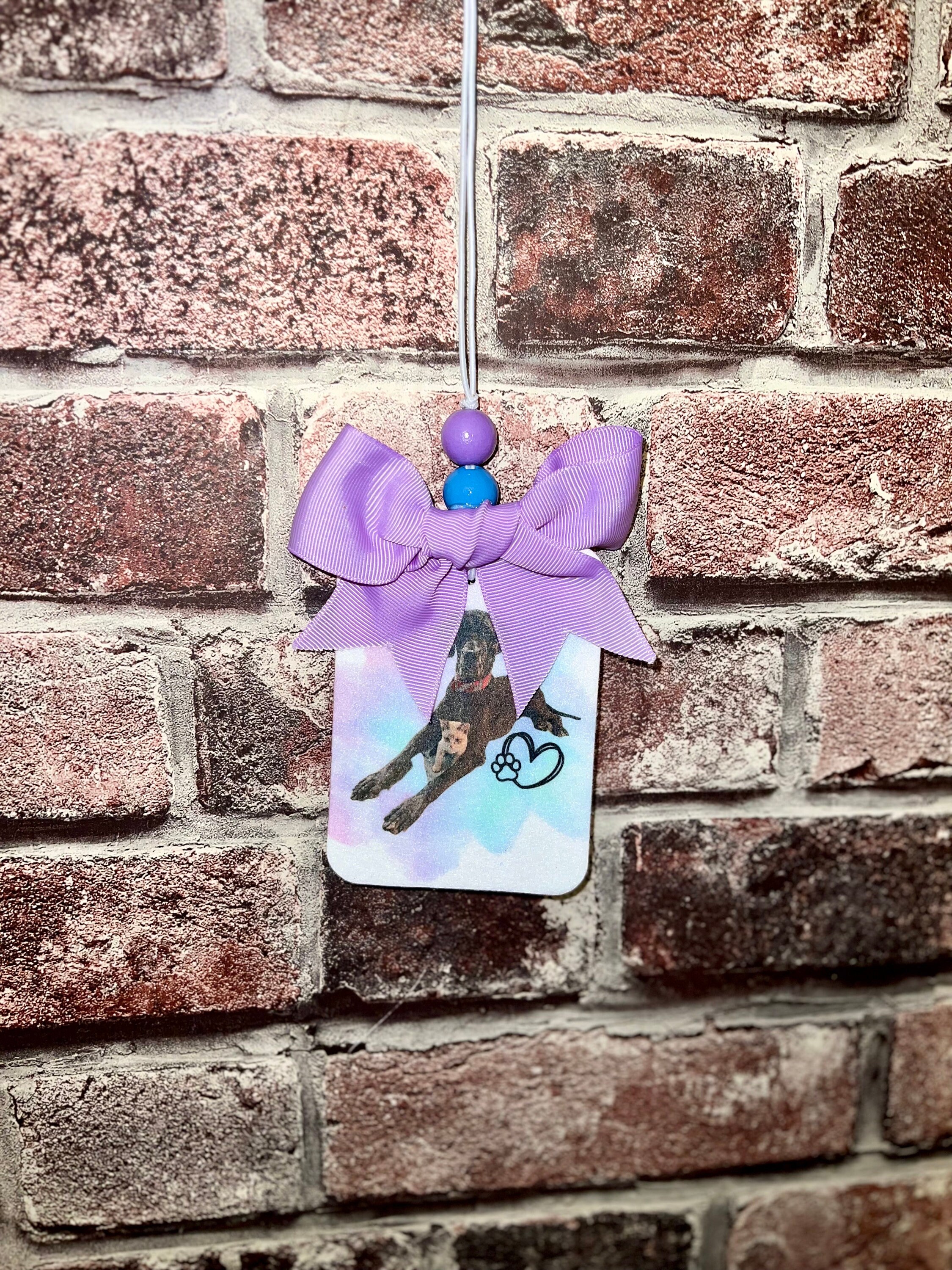 Custom Car Air Freshener Double Sided Air Freshener Photo Etsy